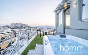Ll Extraordinary Homm Suites Acropolis & Lycabettus Views With Jacuzzi