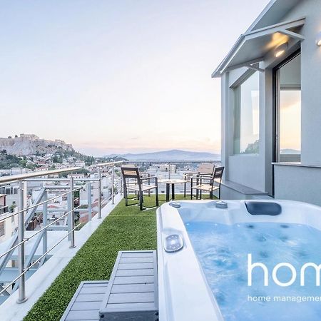 Ll Extraordinary Homm Suites Acropolis & Lycabettus Views With Jacuzzi Atene Esterno foto