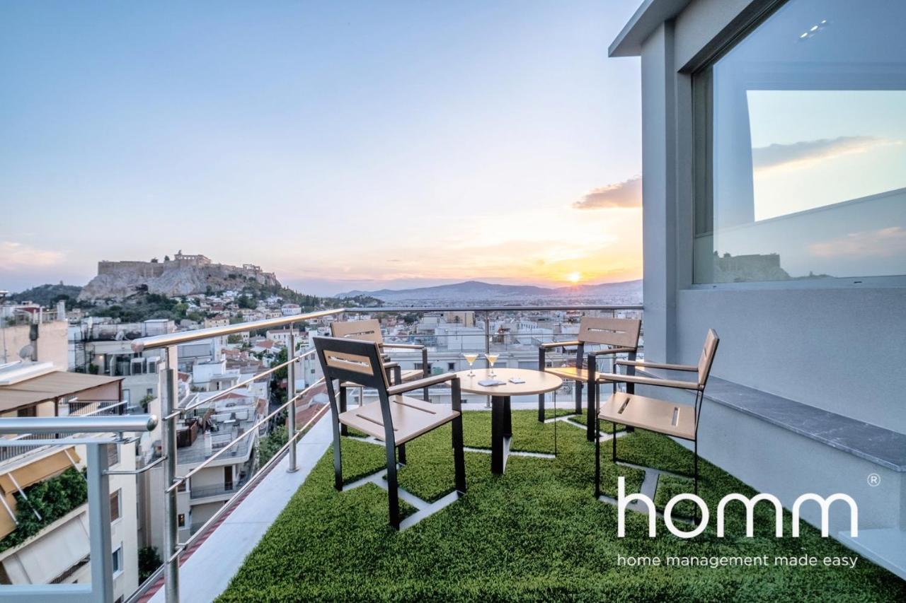 Ll Extraordinary Homm Suites Acropolis & Lycabettus Views With Jacuzzi Atene Esterno foto