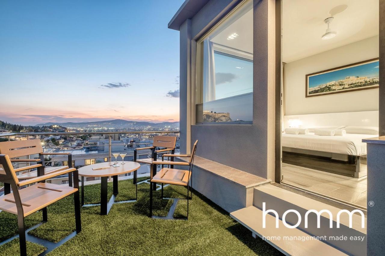 Ll Extraordinary Homm Suites Acropolis & Lycabettus Views With Jacuzzi Atene Esterno foto